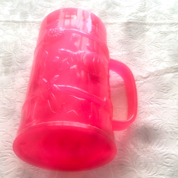🔥2/$20🔥Double Wall Gel Freezer Pink Mug Fish Design - Picture 2 of 11